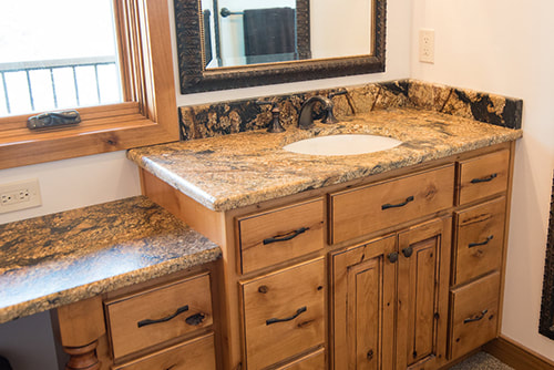 Granite Bathroom Counters